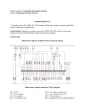 Schema: automobilio elektronikos sistemos blokų išdėstymas