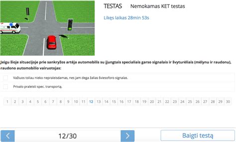 Pavyzdys KET TESTAI programos sąsajos