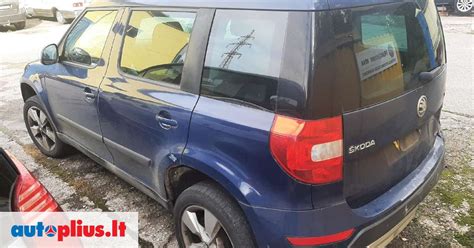 Skoda Yeti variklio skyriaus nuotrauka