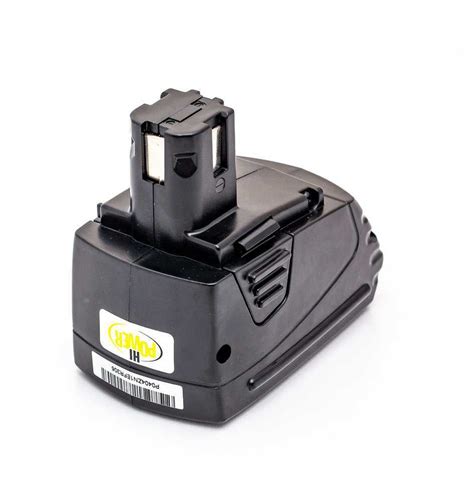 Nuotrauka su įvairių tipų akumuliatoriais elektriniams įrankiams