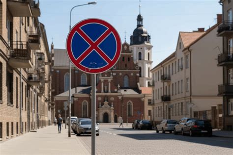 infografika: pavyzdžiai, kur draudžiama sustoti (pvz., prie pėsčiųjų perėjos, sankryžos)
