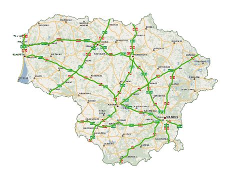 Žemėlapis: pagrindiniai mokami keliai ir tuneliai Prancūzijoje
