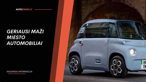 Tematinė nuotrauka: maži miesto automobiliai pradedantiesiems