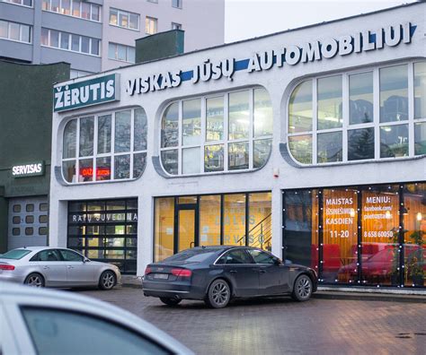 Teminė nuotrauka: Automobilių priežiūros paslaugos autoservise