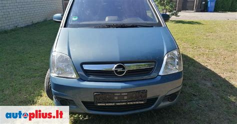 Opel Meriva A bendras vaizdas (vienatūris)