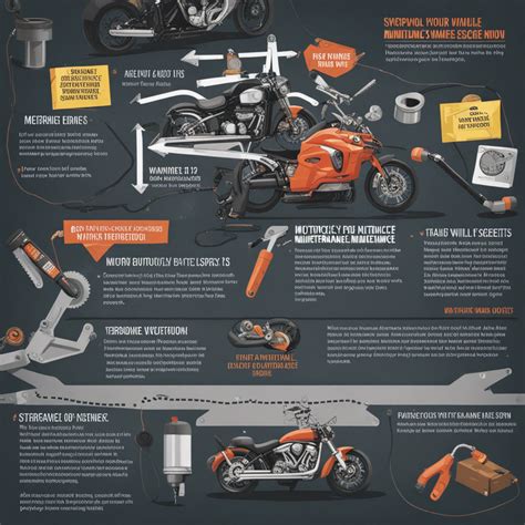Infografika apie motociklo padangų priežiūros patarimus
