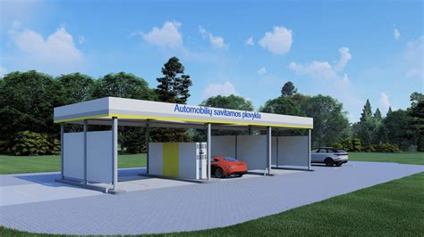 Schema: Savitarnos automobilių plovyklos įrengimai ir jų veikimo principai