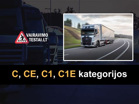 Teminė nuotrauka su vilkiku kelyje ir tachografu