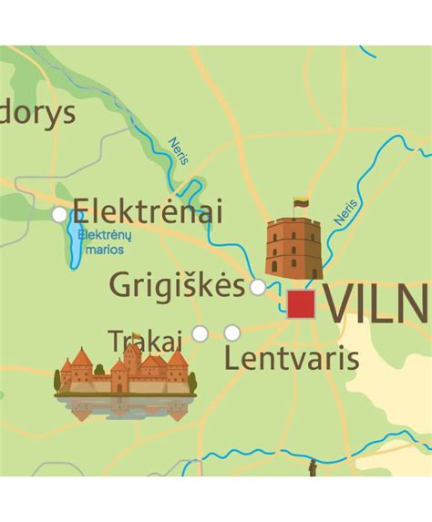 Žemėlapis su Ermitažo parduotuvių vietomis