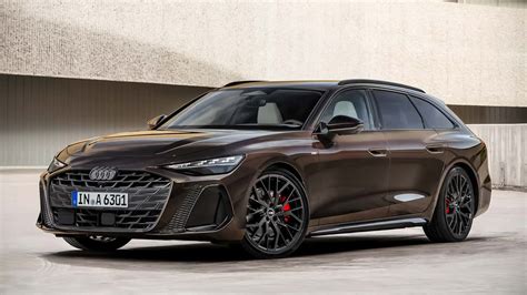 Audi A6 įvairių kartų evoliucijos iliustracija