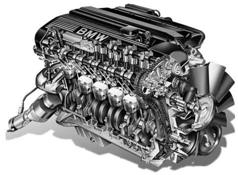 BMW M54 variklio schema