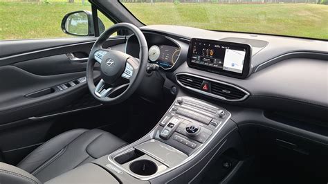 Hyundai Santa Fe 2024 m. interjeras ir sėdynės