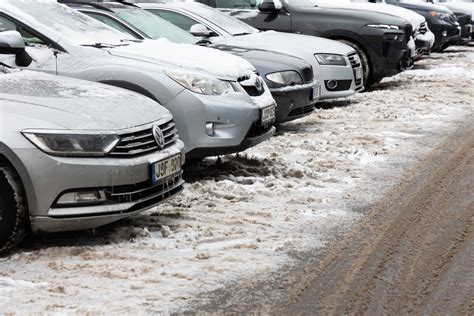 Automobilis, pastatytas neleistinoje vietoje prie vandens telkinio