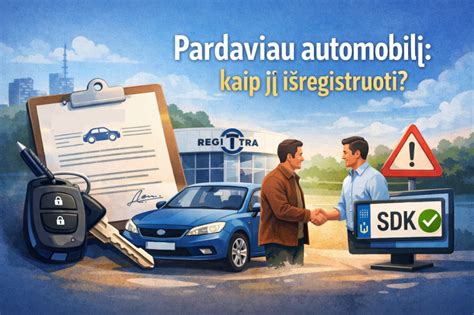 automobiliu isregistravimas internetu