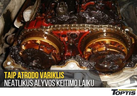 Automobilių variklio tepalų keitimo procesas