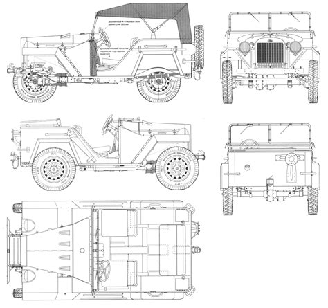 GAZ 69 automobilis ir GAZ 67B nuotraukų palyginimas