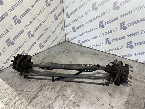 GAZ 69 priekinio tilto brėžinys arba schema su nurodyta silpna vieta