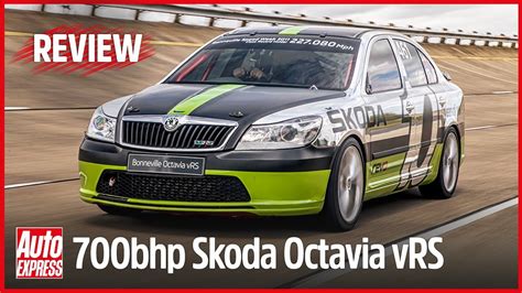 ŠKODA Octavia vRS Bonneville Special rekordinis automobilis