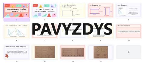Pavyzdžiai geometrinių figūrų, sukurtų styginių meno technika