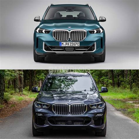 Palyginimas: BMW X5 E70 pre-facelift ir facelift galiniai žibintai