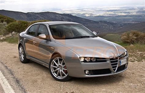 Alfa Romeo 159 važiuoklės schema