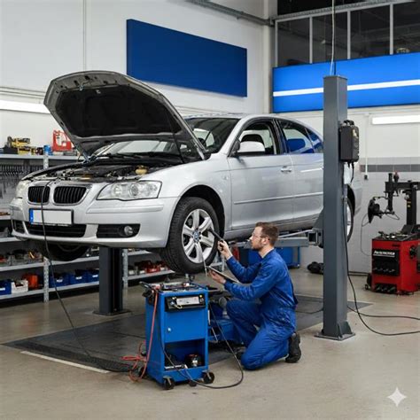automobilio patikra servise prieš techninę apžiūrą