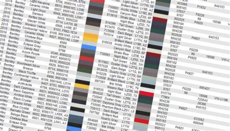 Infografika apie automobilių dažų kodų svarbą