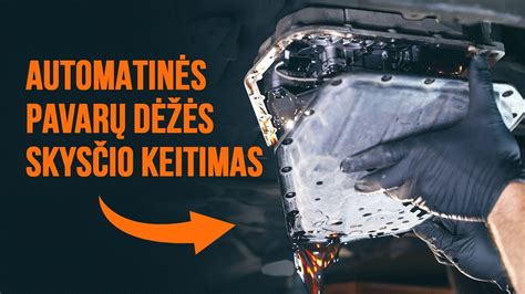 Opel Zafira automatinės transmisijos schema arba tepalo keitimo proceso iliustracija