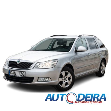 Vaizdas su Škoda Octavia automobiliu.
