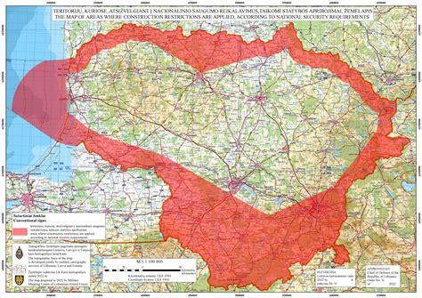 Žemėlapis: Saugumo zonos (Safety zones) atvaizdavimas su greičio apribojimais
