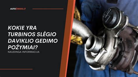Turbinos ir įėjimo-išėjimo slėgio schema