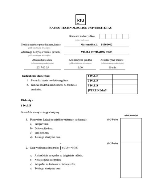 KET egzamino pavyzdys