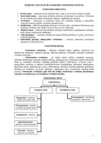 Schema: klaidų tipai ir egzamino vertinimo sistema