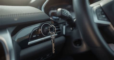 Nuotrauka, vaizduojanti meistrą, dirbantį su automobilio užvedimo spynelės mechanizmu.