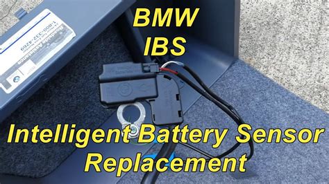 Schema, iliustruojanti IBS (Intelligent Battery Sensor) jutiklio veikimą BMW elektros sistemoje.