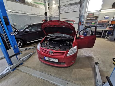 Toyota variklio kapitalinio remonto procesas servise