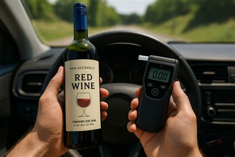 Teminė nuotrauka: alkotesteris ir rankos