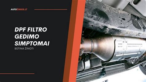 Infografika: dažniausios DPF filtro užsikimšimo priežastys