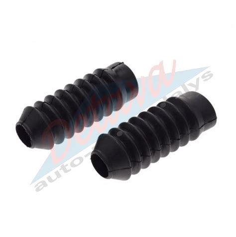 nuotrauka, vaizduojanti suplyšusią amortizatoriaus apsauginę gumą