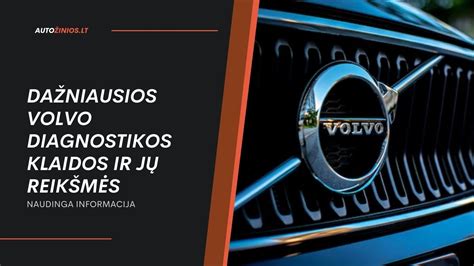 Infografika: Volvo modelių serijos ir jų populiariausios dalys