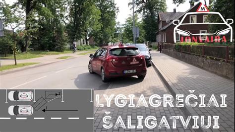 Pavaizduoti skirtingi stovėjimo būdai, nurodyti papildomomis lentelėmis (pvz., statmenai ar lygiagrečiai šaligatviui).