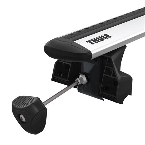 Aerodinaminio Thule Wingbar Evo skersinio pjūvio schema su WindDiffuser technologija