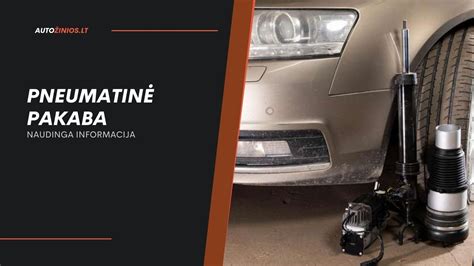 Schematinis Volkswagen orinės pakabos veikimo principas