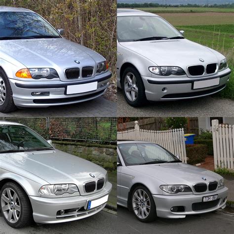 BMW E46 grotelės: facelift vs pre-facelift vizualiniai skirumai