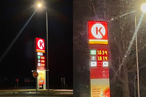 Kainų lentelė, atspindinti kuro kainas įvairiose degalinėse