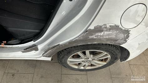 automobilio šarnyras, pažeidimas, remontas