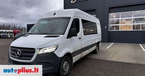 Mikroautobusas „Mercedes-Benz Sprinter“ po avarijos Lenkijoje