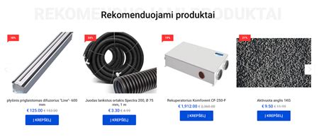 bendras vaizdas įvairių tipų elektrinių droselinių sklendžių