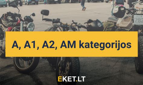 A kategorijos motociklas egzaminų aikštelėje atliekant manevrus