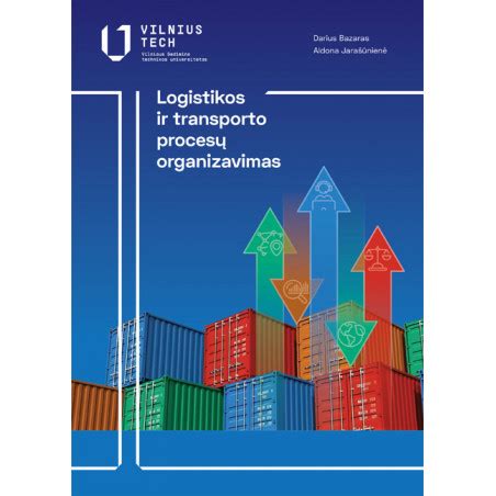 Tematinė nuotrauka su įvairių tipų transporto priemonėmis ir logistikos simboliais